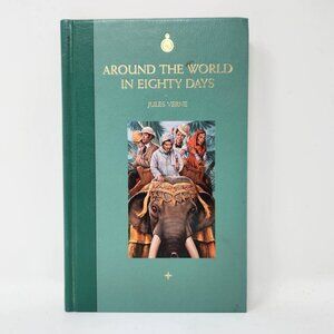 Around The World In Eighty Days By Jules Verne Hardcover Classic Edition